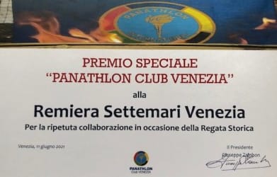 IL PANATHLON CLUB VENEZIA PREMIA LA SETTEMARI